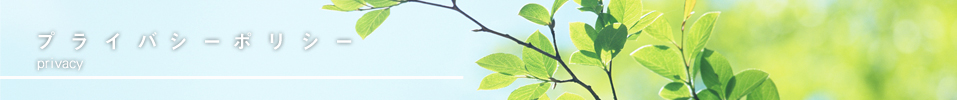 プライバシーポリシー